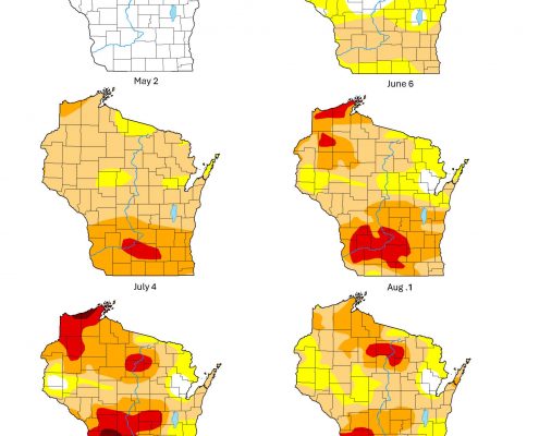 Image 4. WI Drought Map 2023