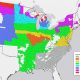 Image 1. County level map of RMA early plant dates for soybean.